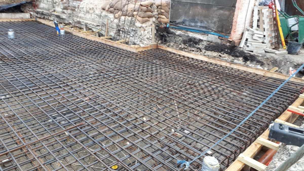 Reinforced Slab Preparation